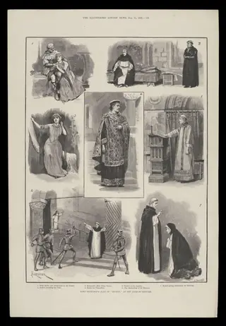 H Beard Print Collection, by Amedée Forestier, 11