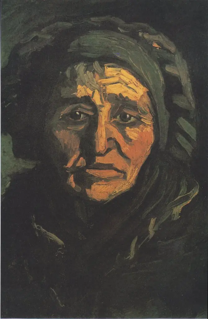 Head of a Woman (KM 111.262), by Vincent van Gogh, oil