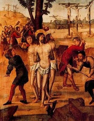 Martirio de San Acacio, detail