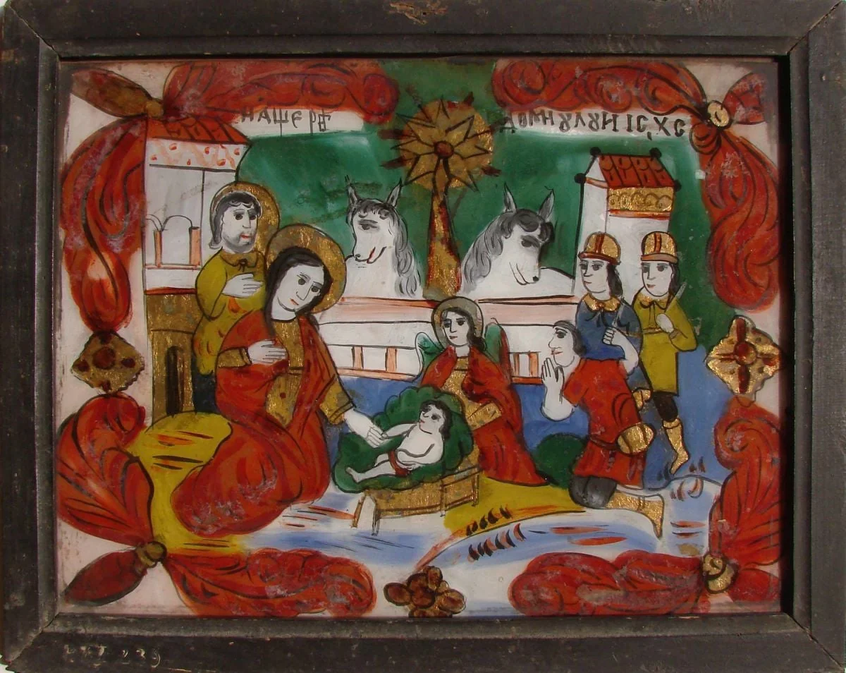 Nașterea lui Iisus, detail