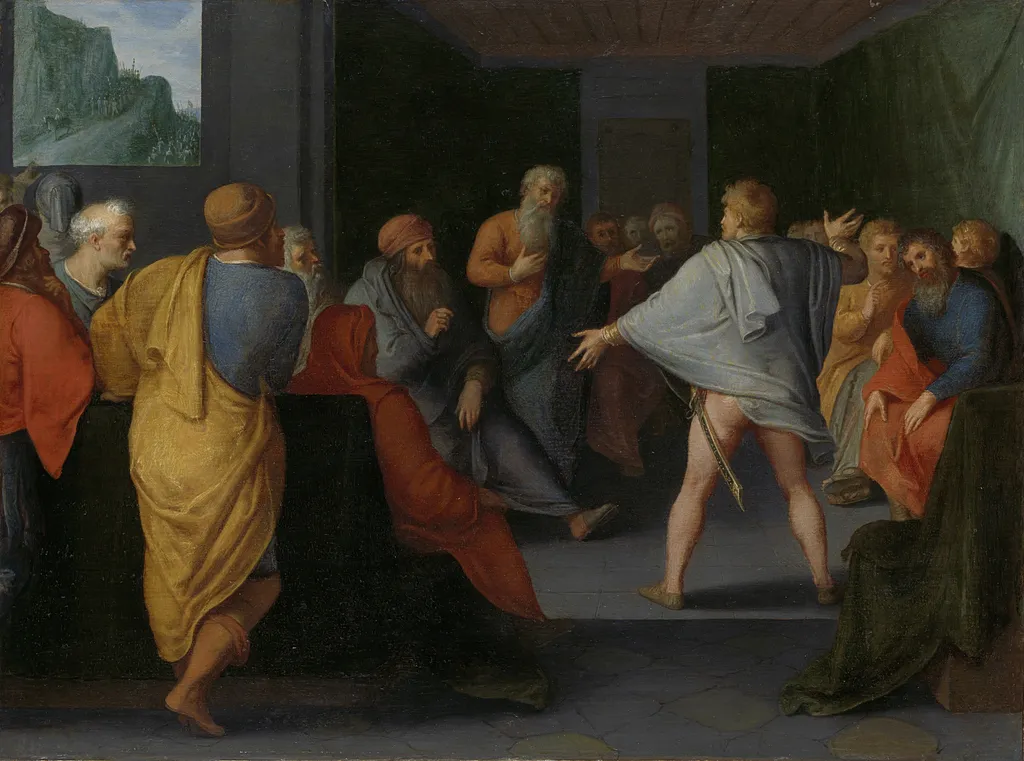 Assembly of the Gauls in Rheims, by Otto van Veen, oil, 1606