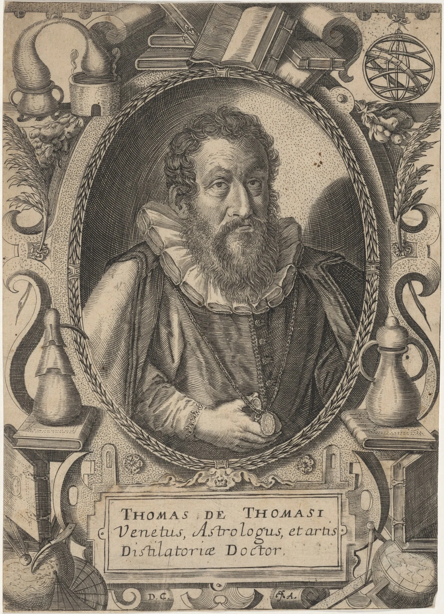 Thomas de Thomasi, detail