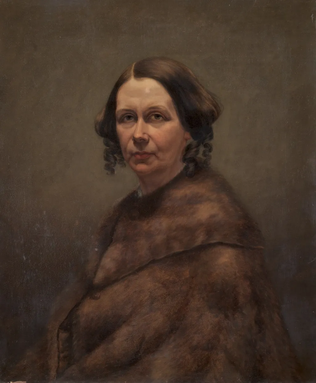 Mrs. Goss, by Caroline L. Ormes Ransom, oil, 1854
