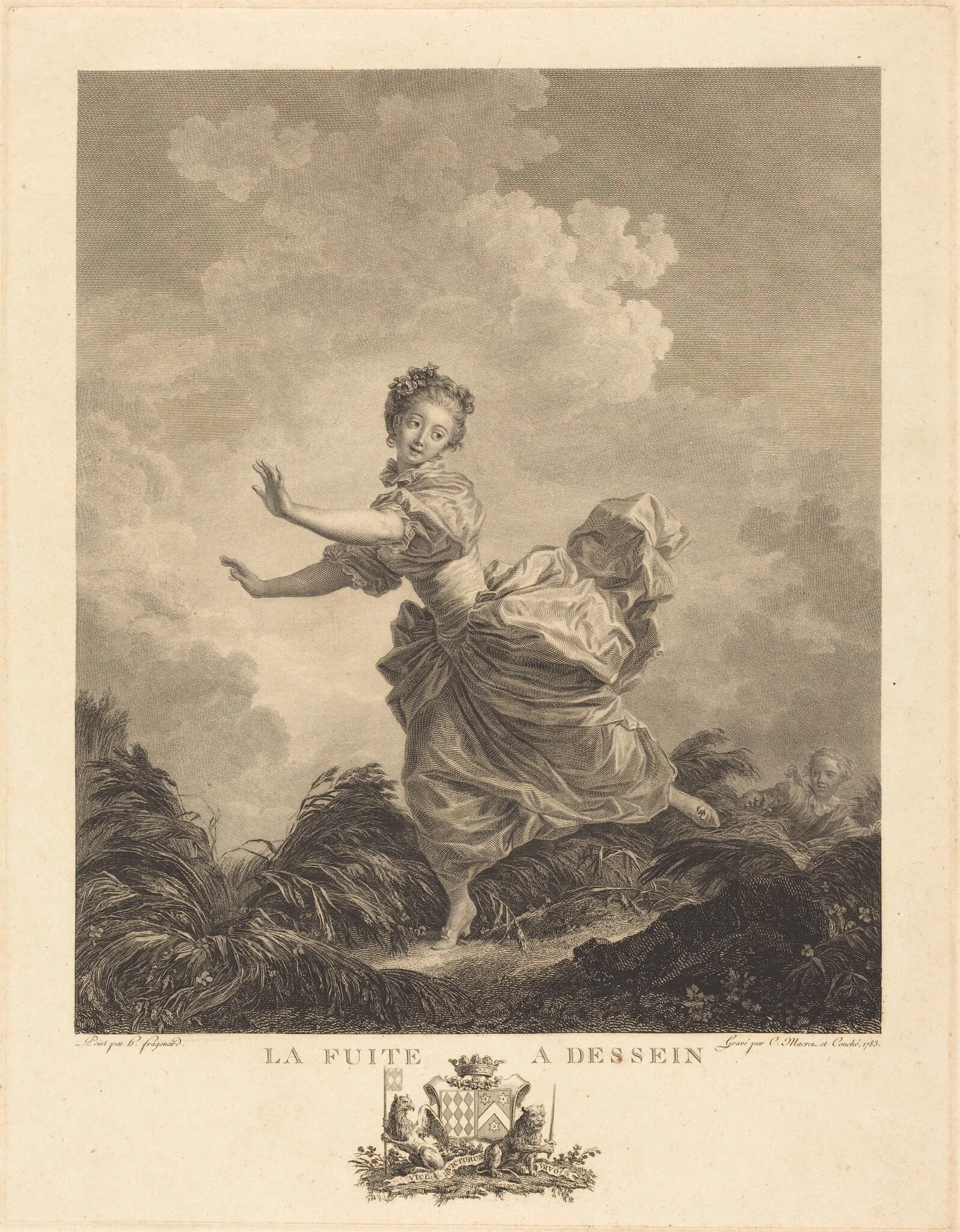 La Fuite à dessein (The Pre-Arranged Flight), detail
