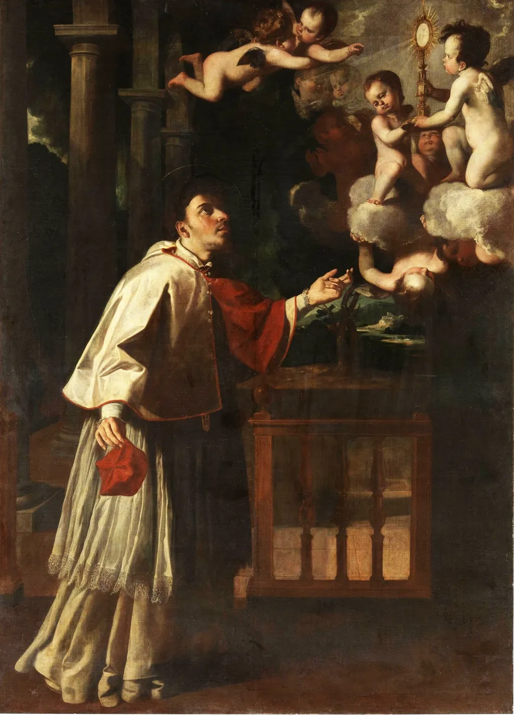 St. Raymond Nonnatus, by Jerónimo Jacinto de Espinosa, oil, 1601