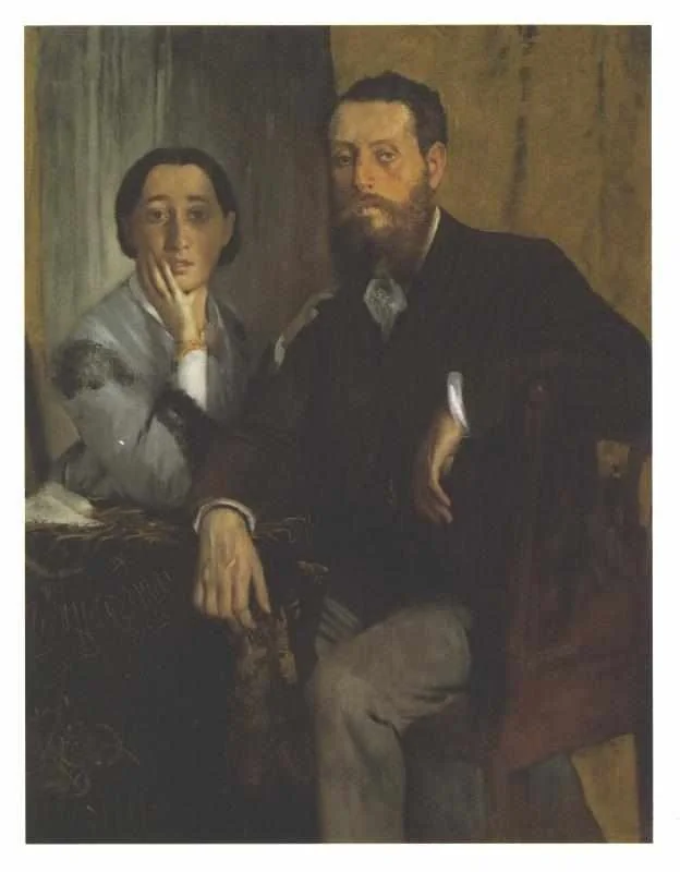 Edmondo and Thérèse Morbilli, detail