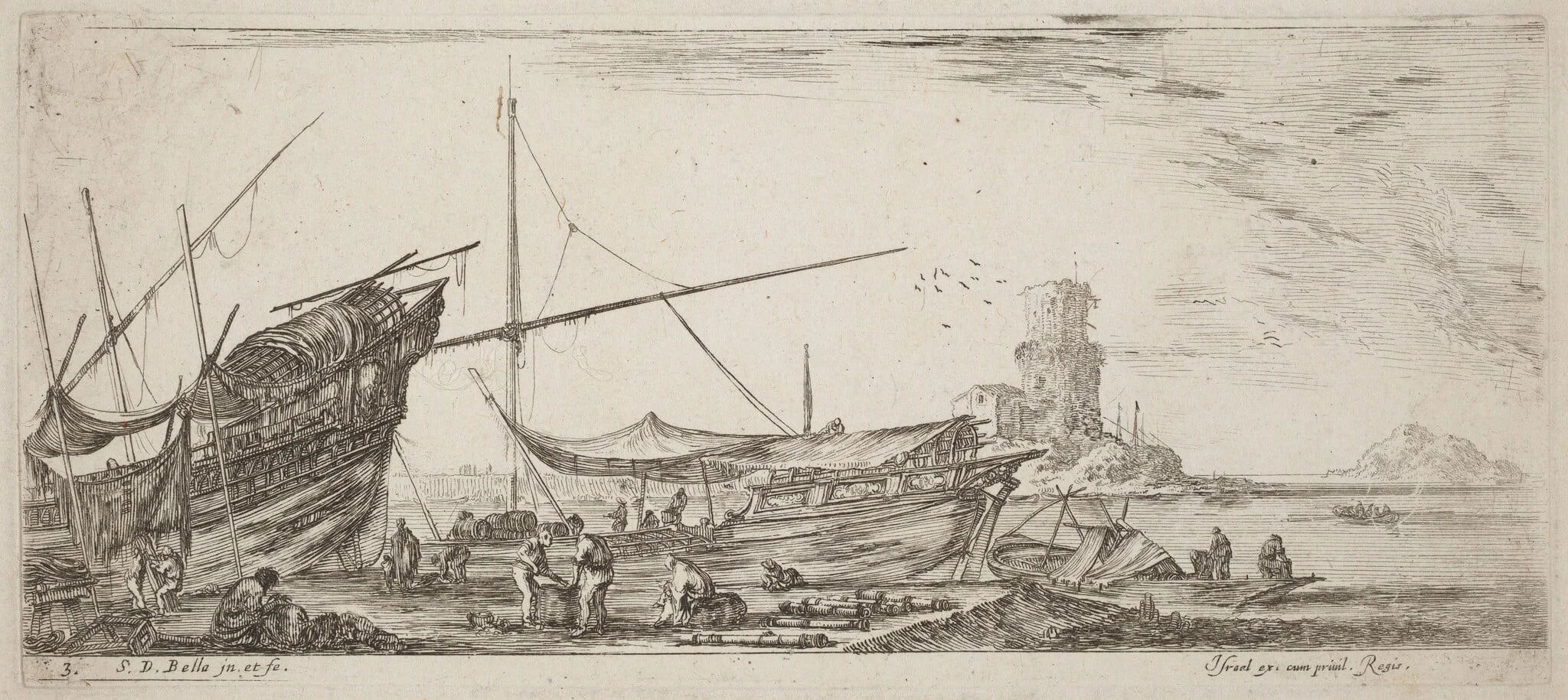 Harbor View, detail