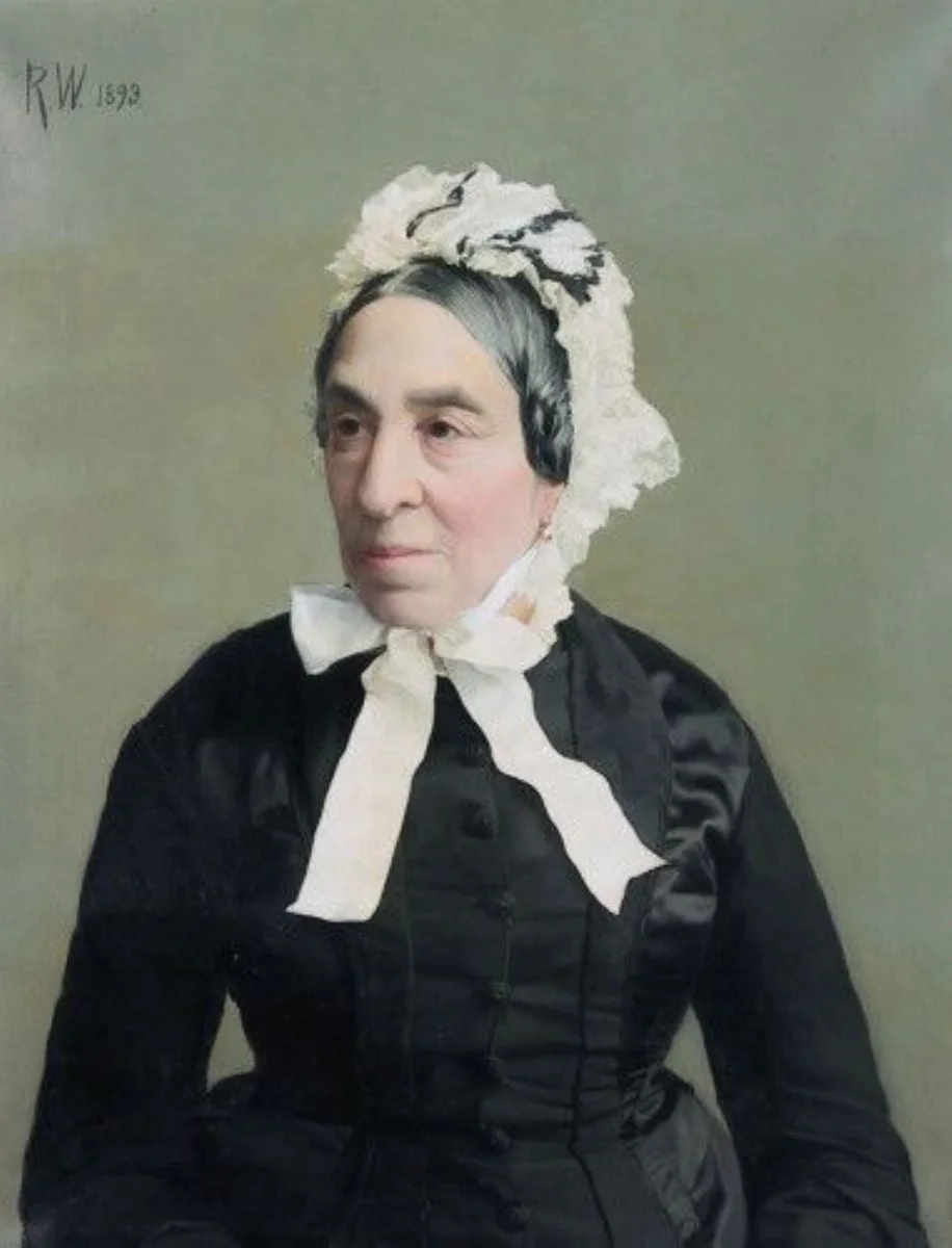 Sofia de Barcsay, născută baroneasă Brukenthal, detail