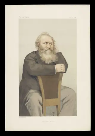 H Beard Print Collection, by Théobald Chartran, 1