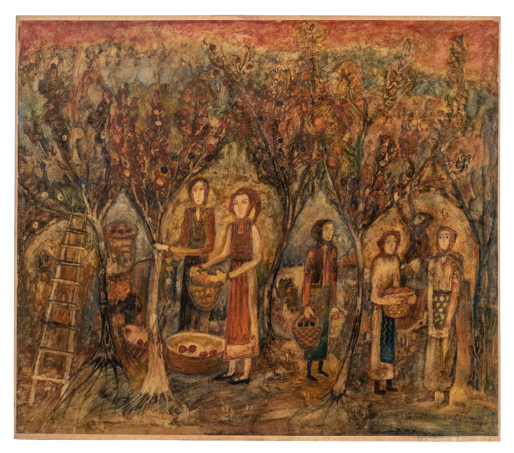 Cules de fructe, detail