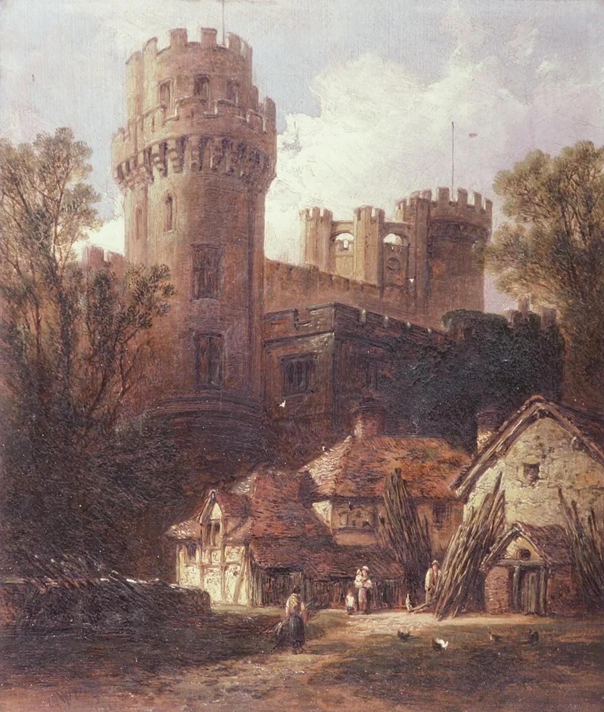 Warwick Castle, detail