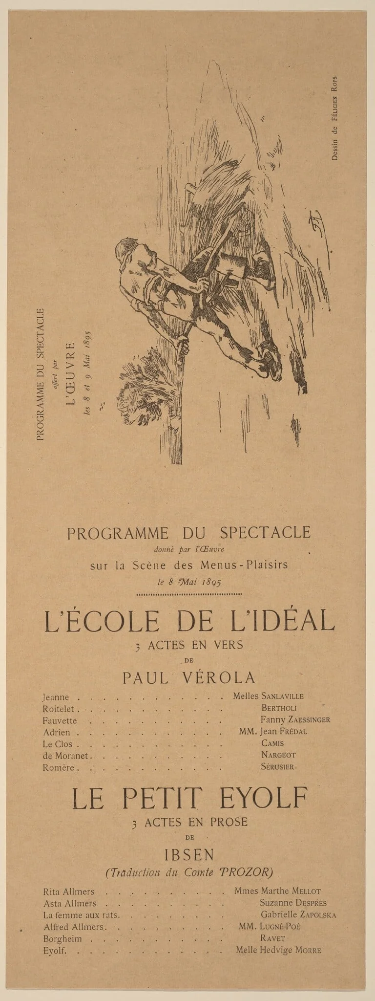 L'Ecole de l'idéal; Le Petit Eyolf, detail