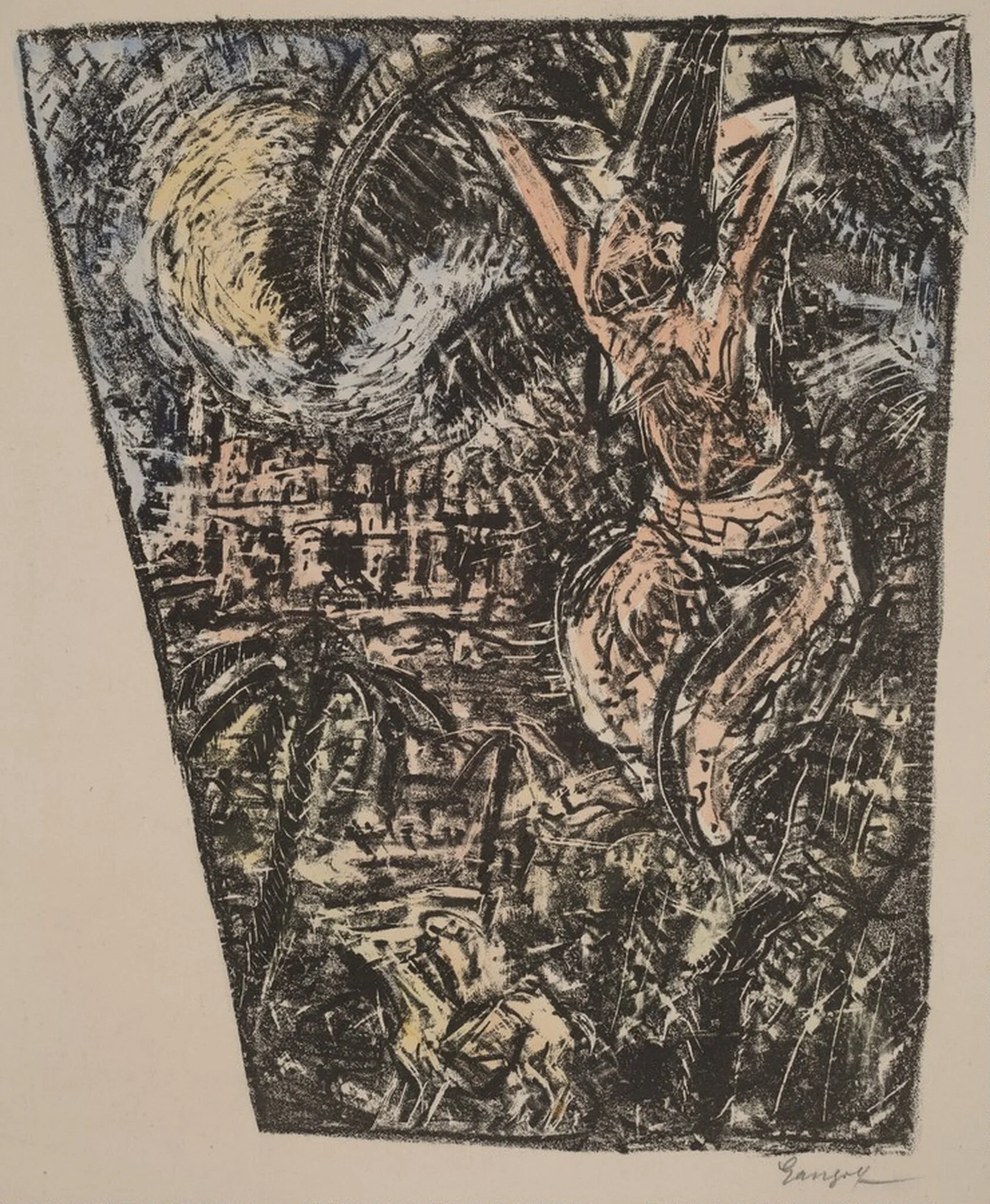 The Suffering Ones, detail