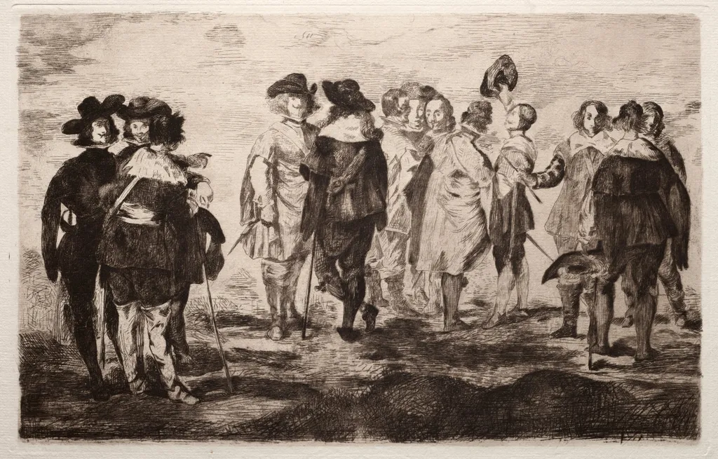 Les petits cavaliers, by Édouard Manet, 1860
