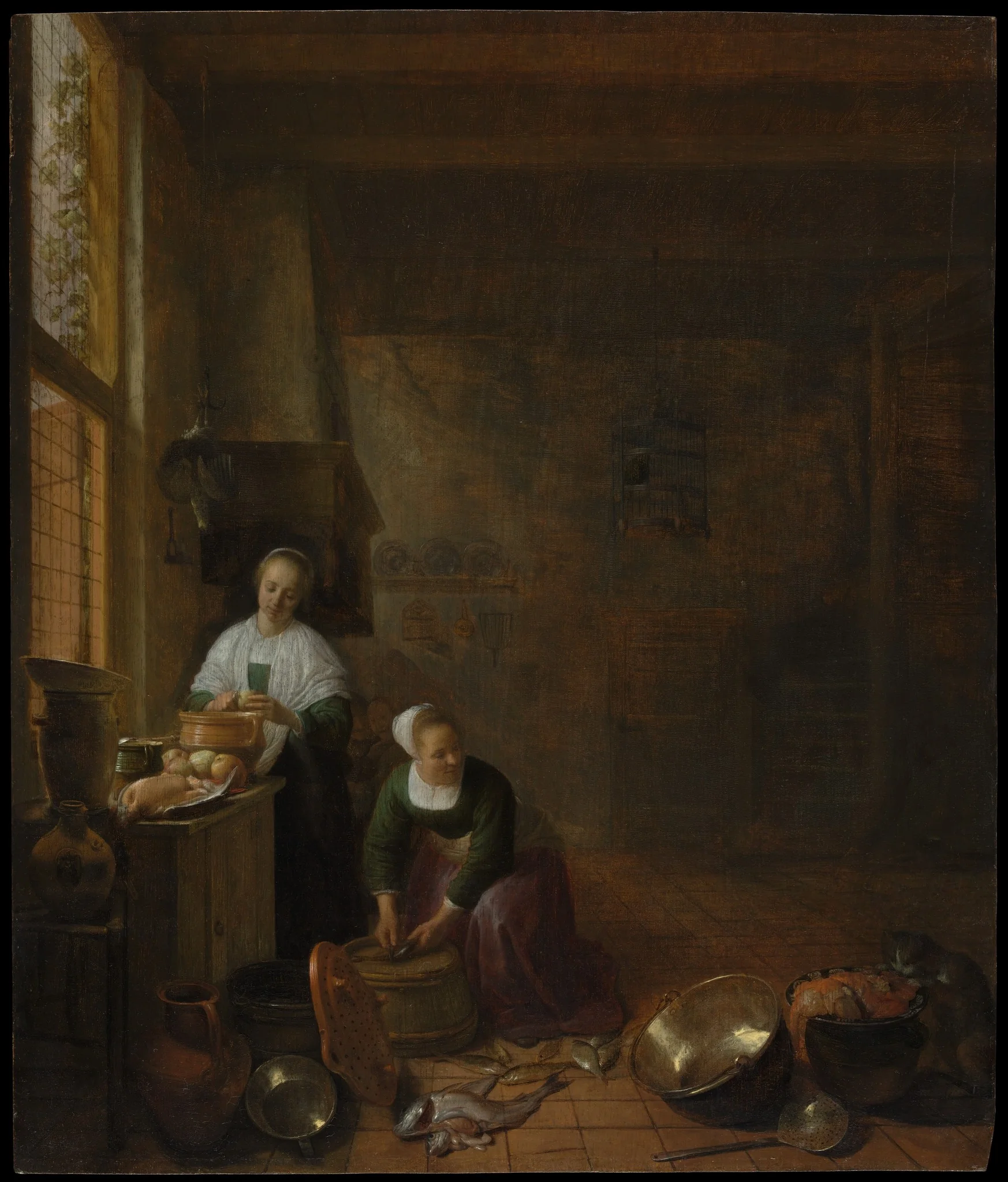 A Kitchen, detail