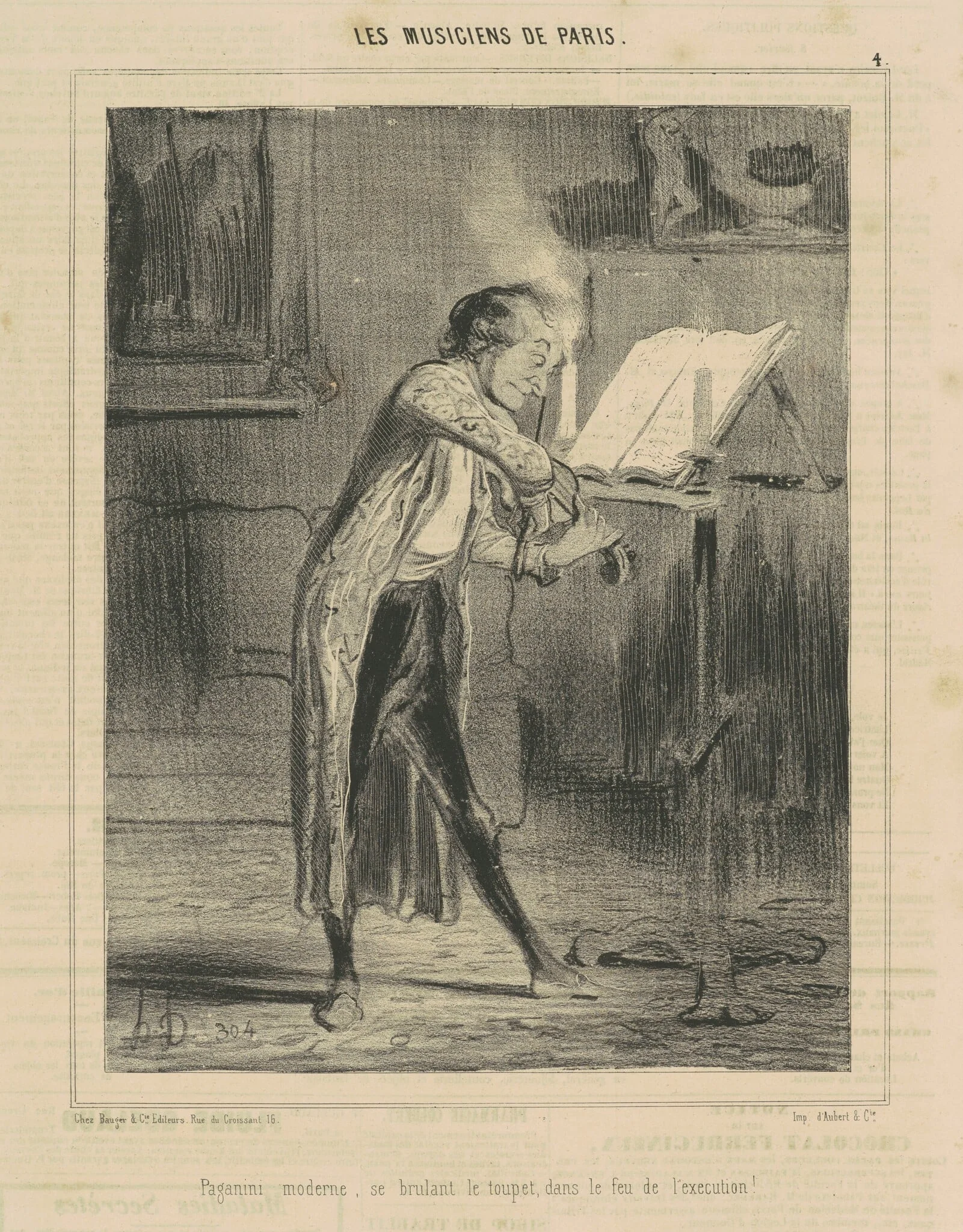 Paganini moderne ..., detail
