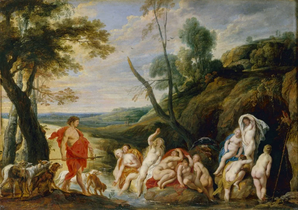 Diana and Actaeon, detail
