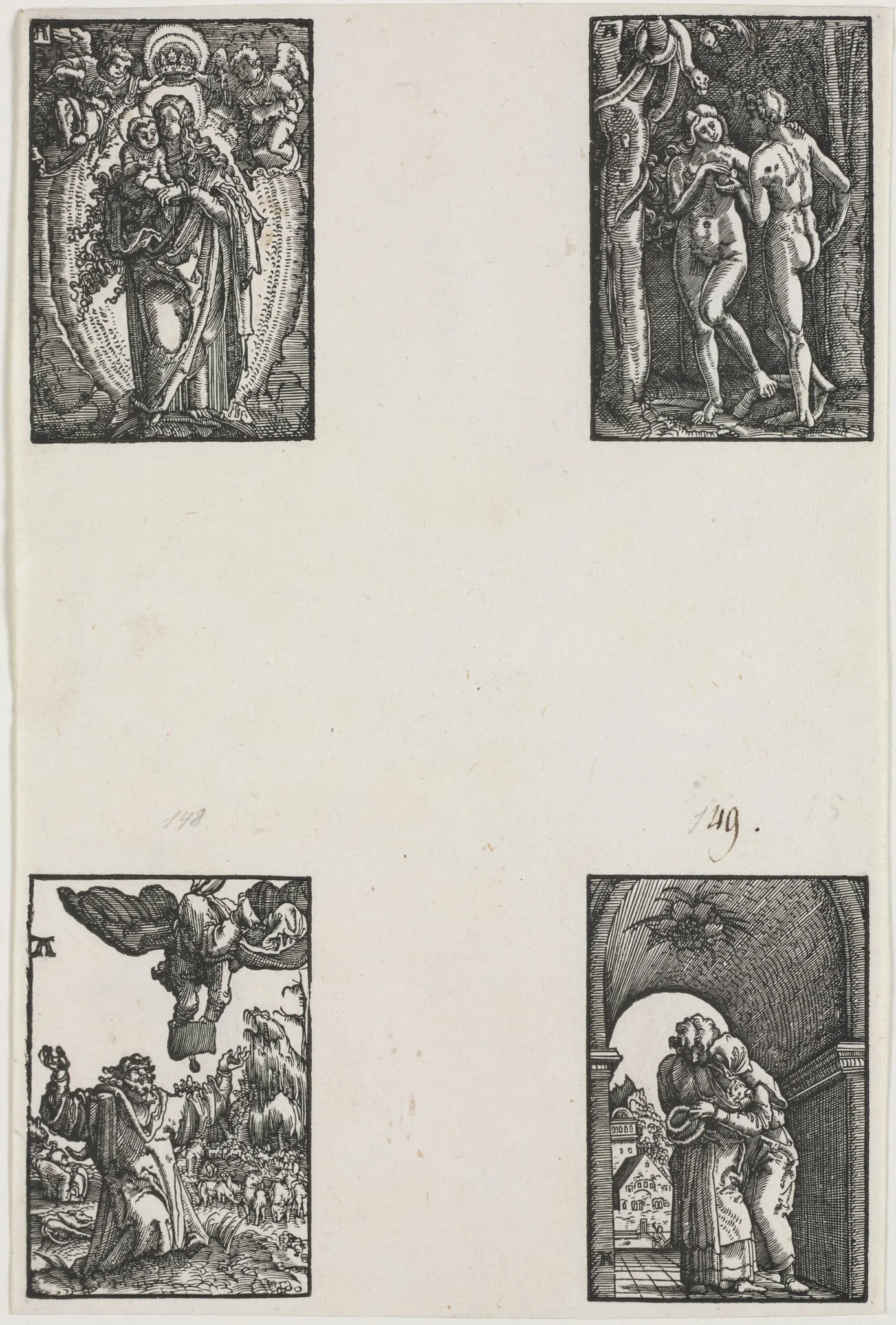 The Fall and Redemption of Man, detail