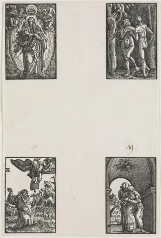 The Fall and Redemption of Man, by Albrecht Altdorfer, 1513