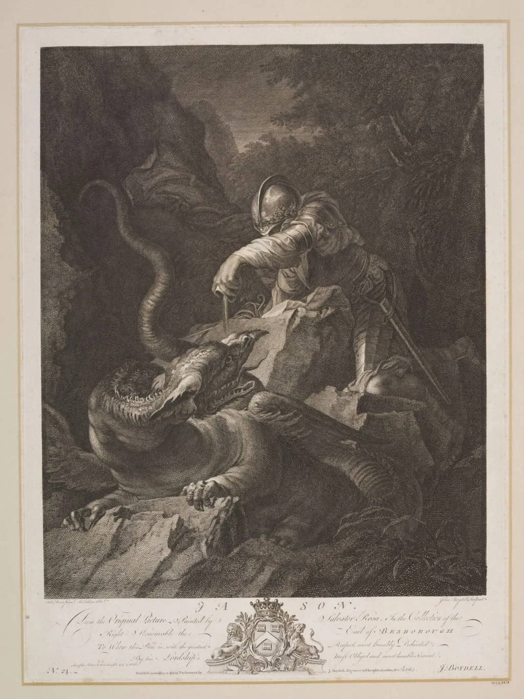 Jason, by John Boydell, 1740