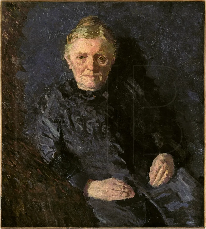 Portrait of His Mother, detail
