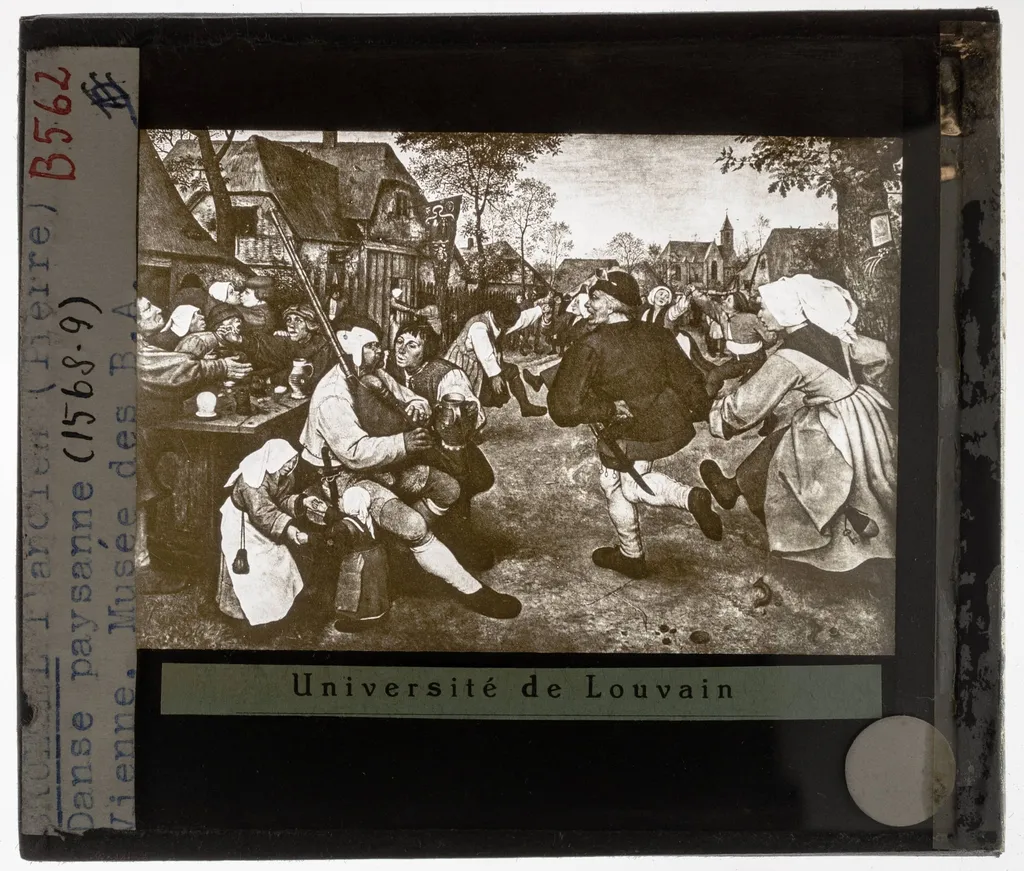 Pieter Brueghel de Oude. Boerendans, by Pieter Brueghel I, unspecified, 1568