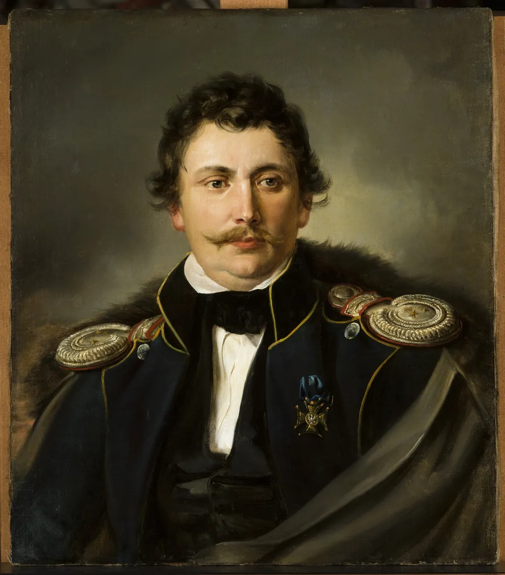 Portrait of Józef Patelski, by Jan Nepomucen Głowacki, oil, 1834