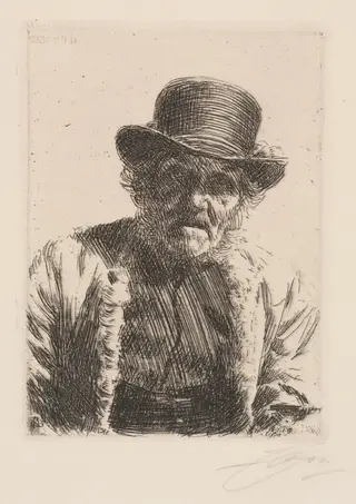 Beadle, by Anders Zorn, 1911