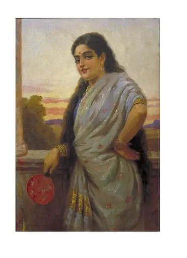 Untitled, by Varma Ravi, paint, 1895