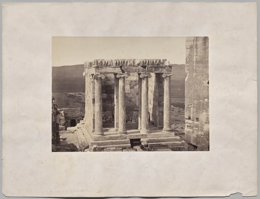 Temple of Athene Nike. Venus Victrix—Wingless Victory, detail