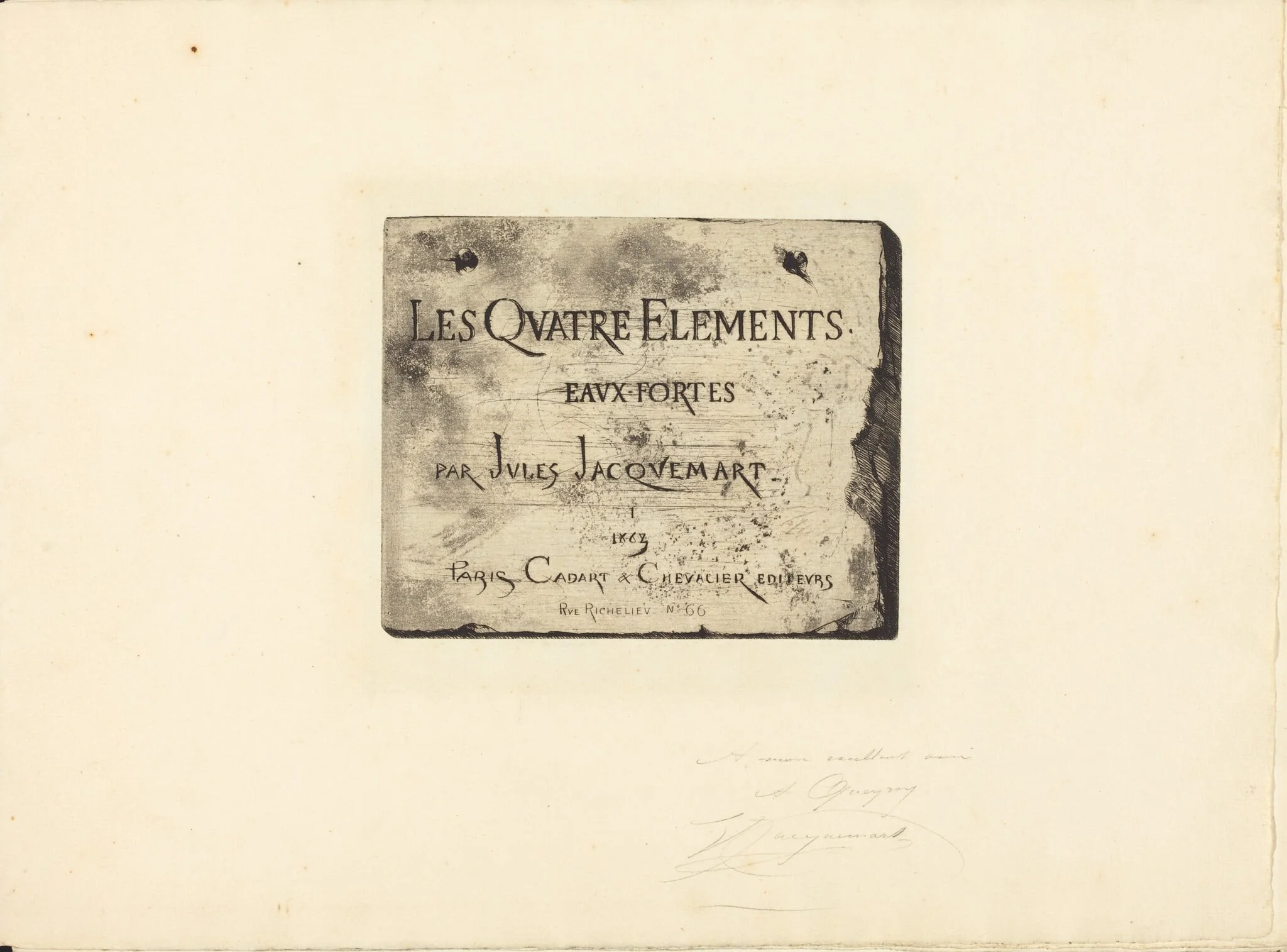 Title Page, detail