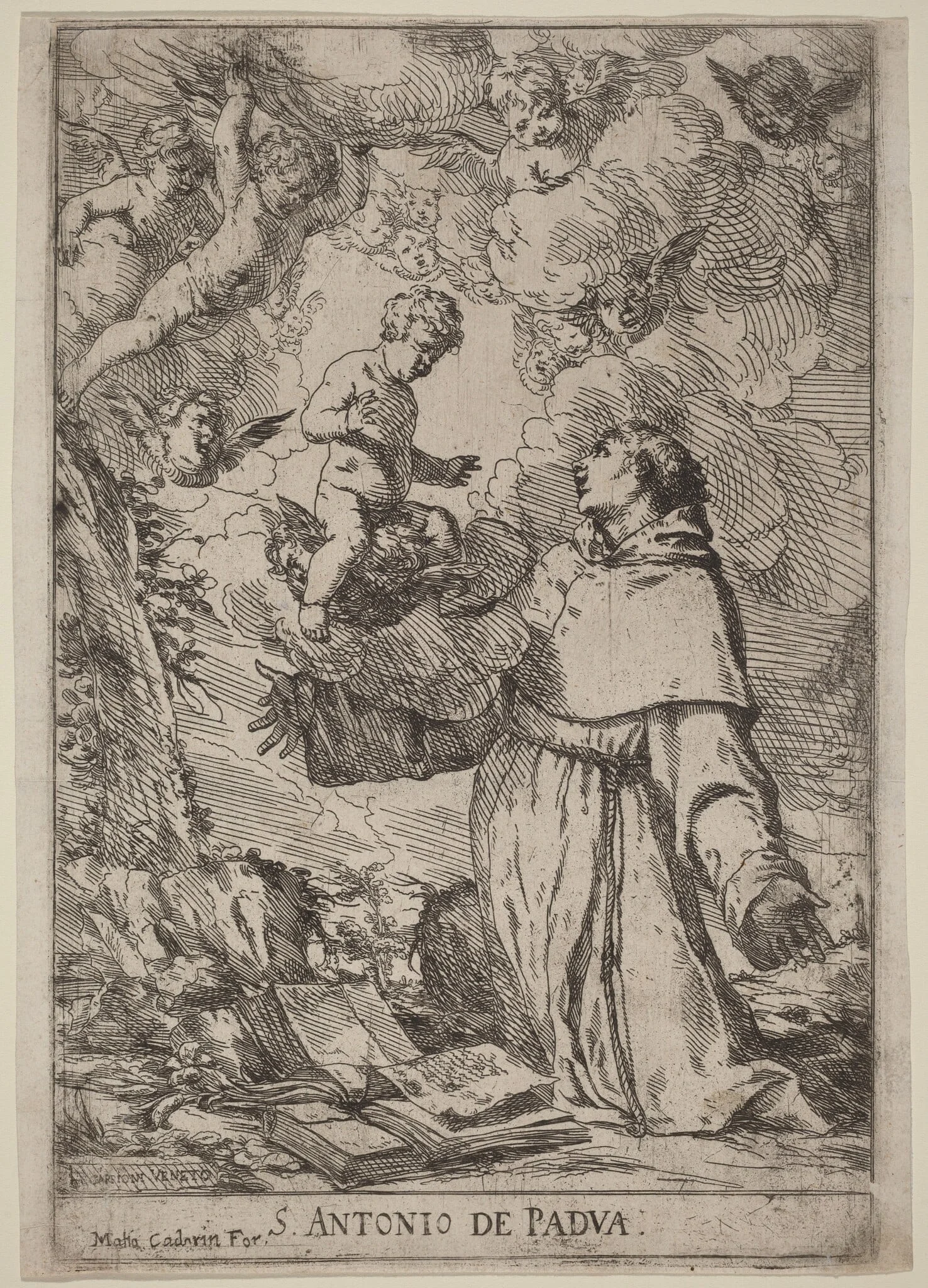 Saint Anthony of Padua, detail