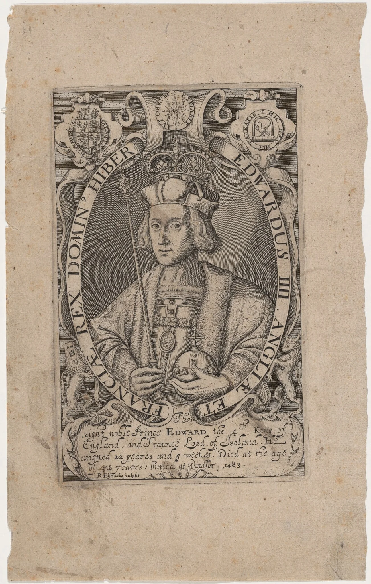 Edward IV of England, detail