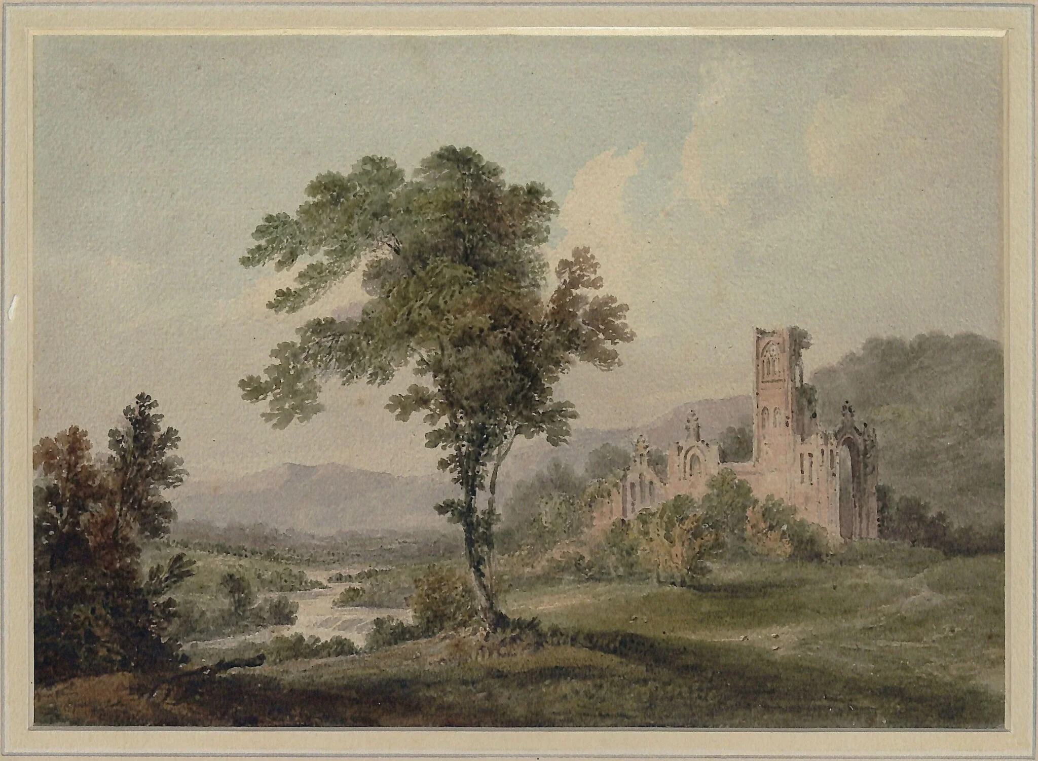 Kirkstall Abbey, Yorkshire, detail