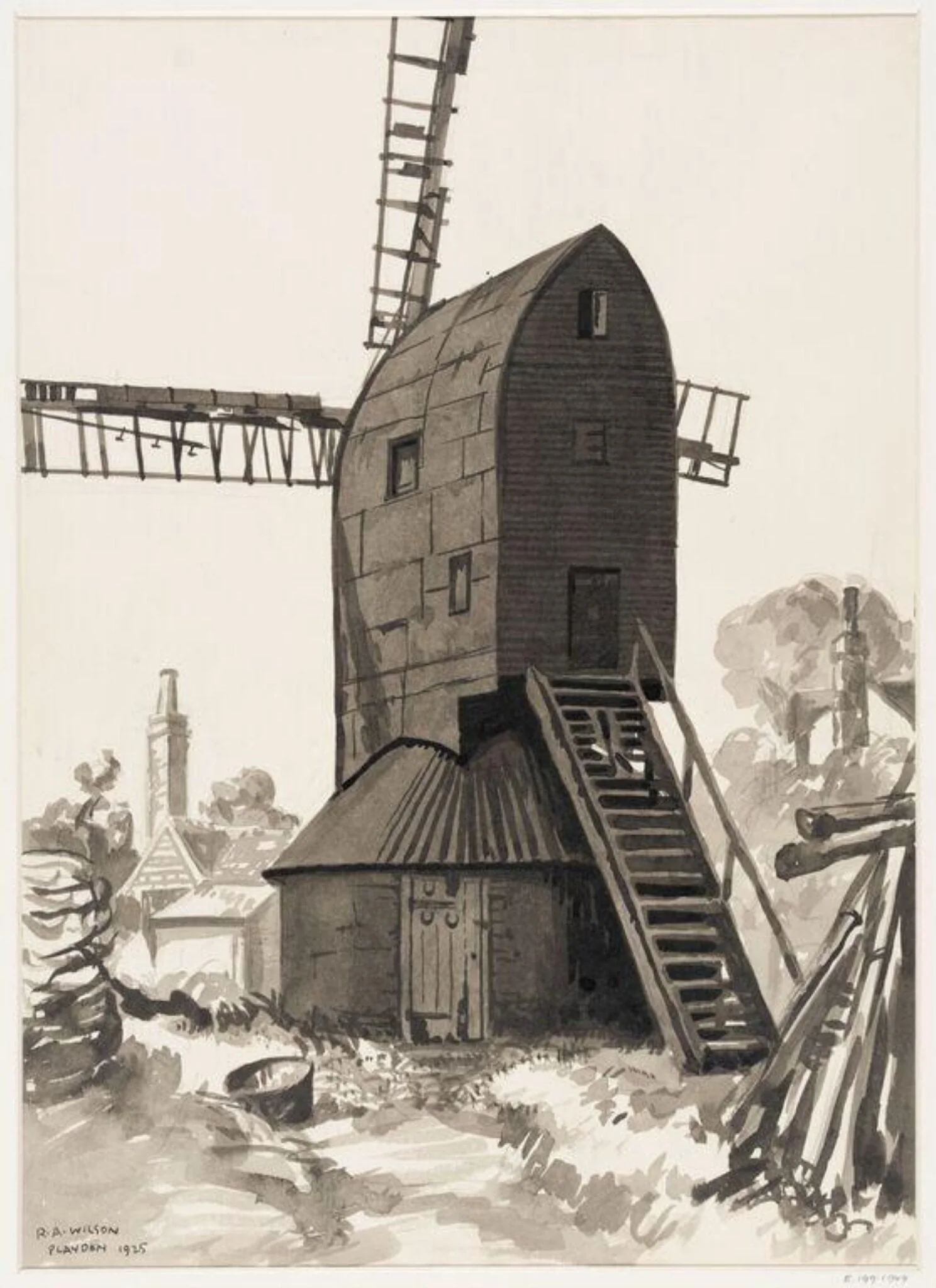 Playden Mill, Sussex, detail