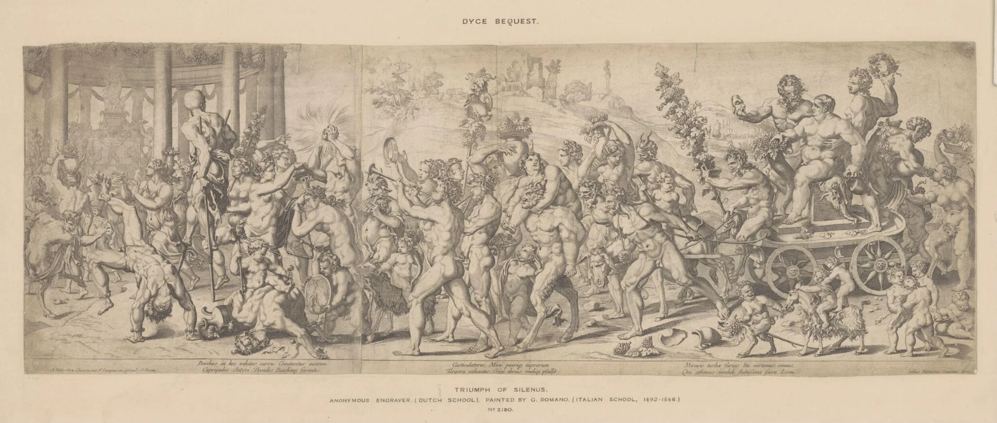 Triumph of Silenus, detail