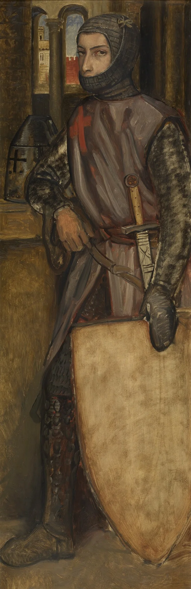 Godfrey of Bouillon, detail