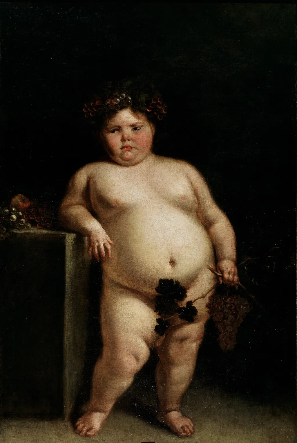 Eugenia Martínez Vallejo, desnuda, by Juan Carreño de Miranda, oil
