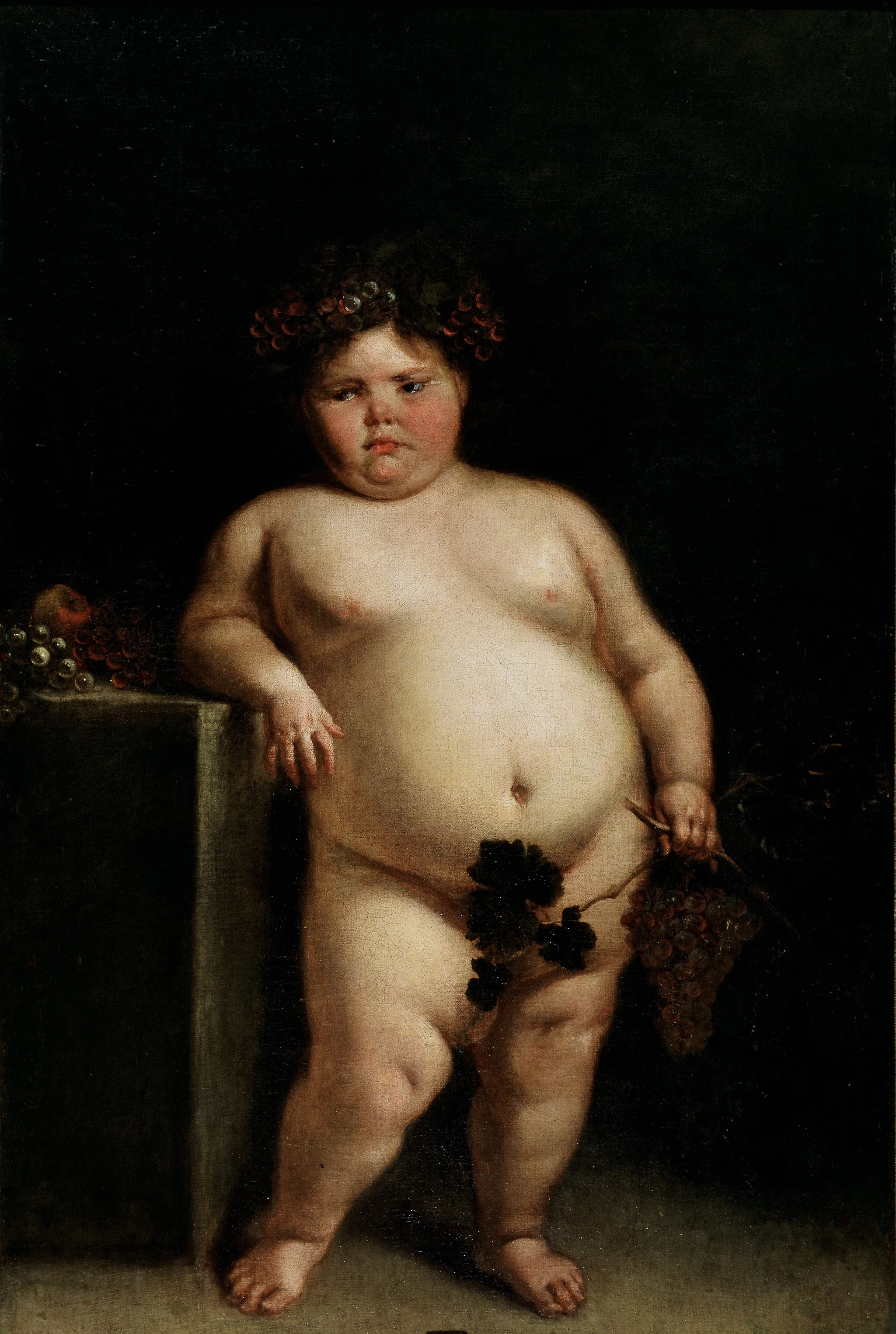 Eugenia Martínez Vallejo, desnuda, detail