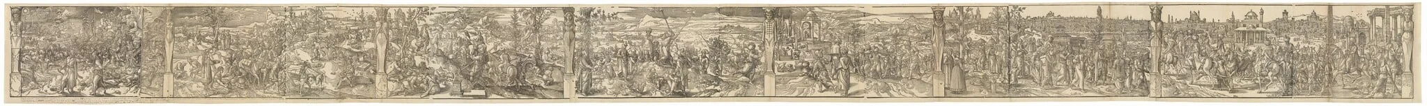 The Journey to Constantinople, detail