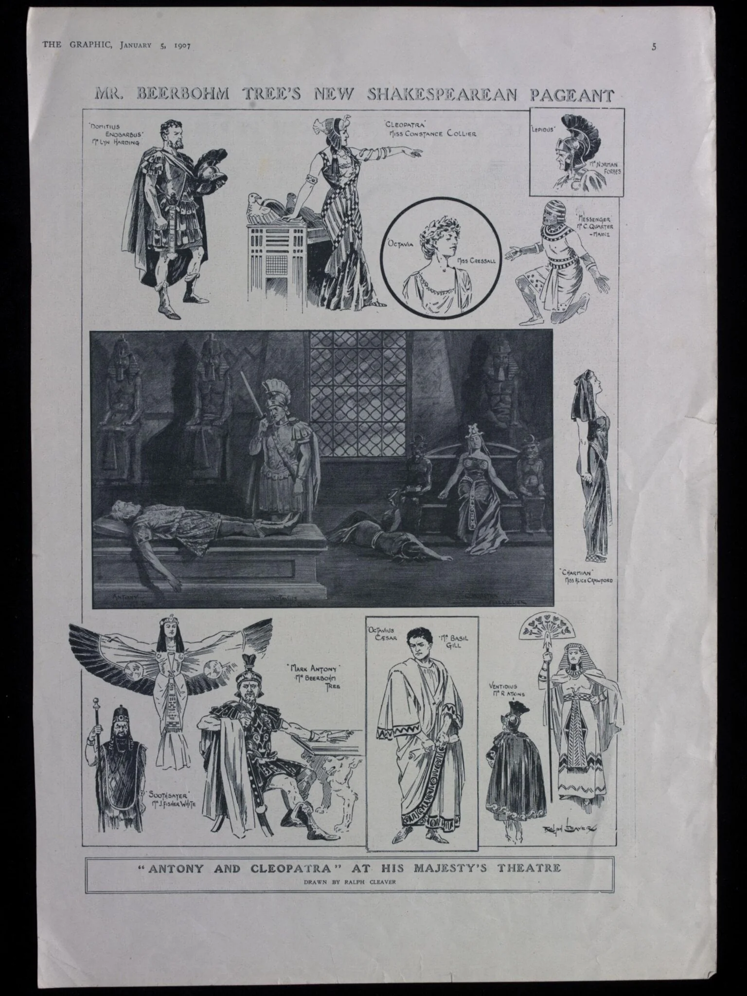 H Beard Print Collection, detail