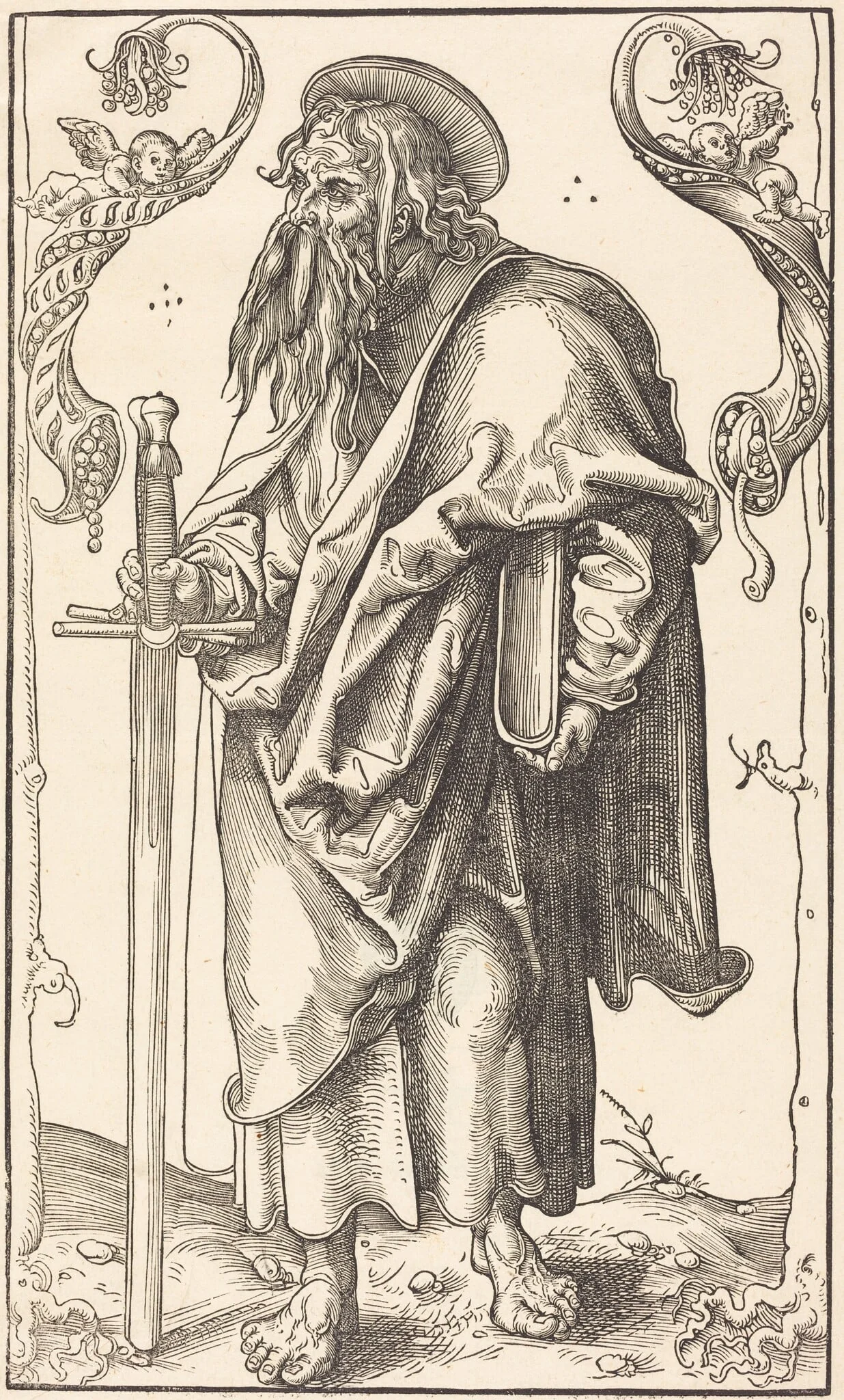 Saint Paul, detail