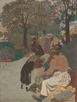 Park, by Édouard Vuillard, unspecified, 1914