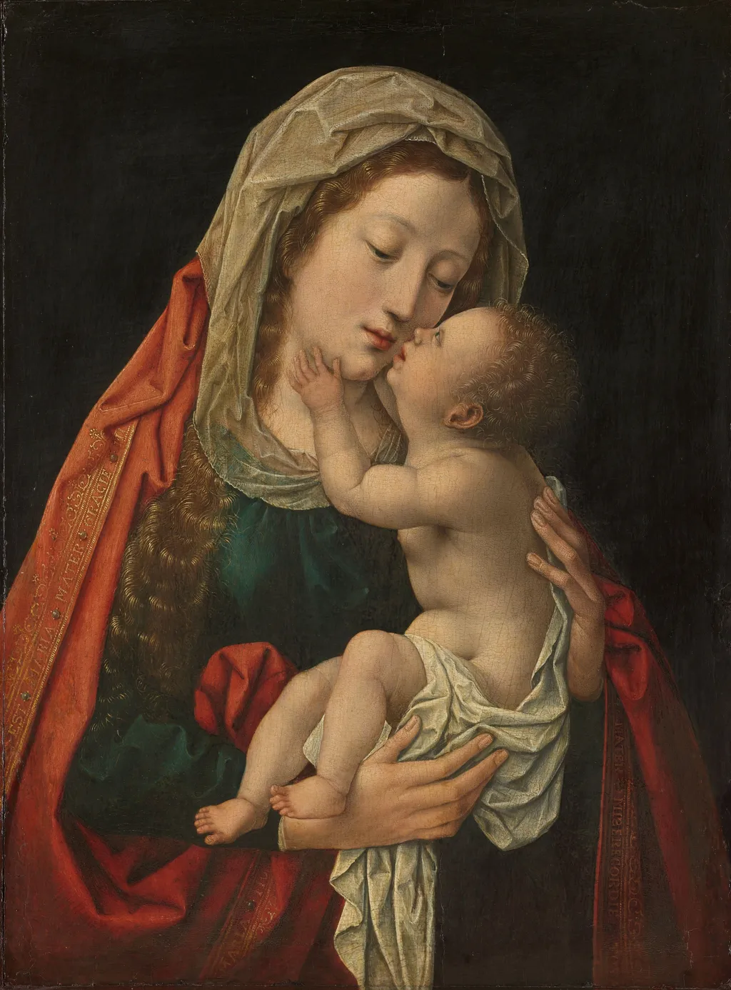 The Virgin and Child, by Bernard Van Orley, oil, 1525