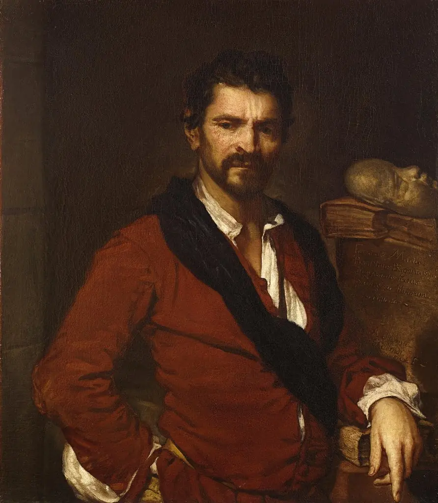 Portrait of Francesco Maria Bruntino, by Fra Galgario, oil, 1737