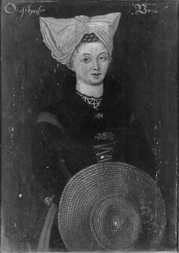 Vrouw uit Oosthuizen, detail