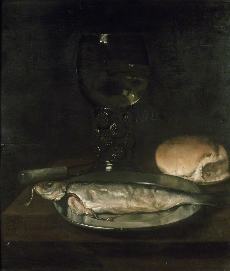Still Life with a Herring, detail