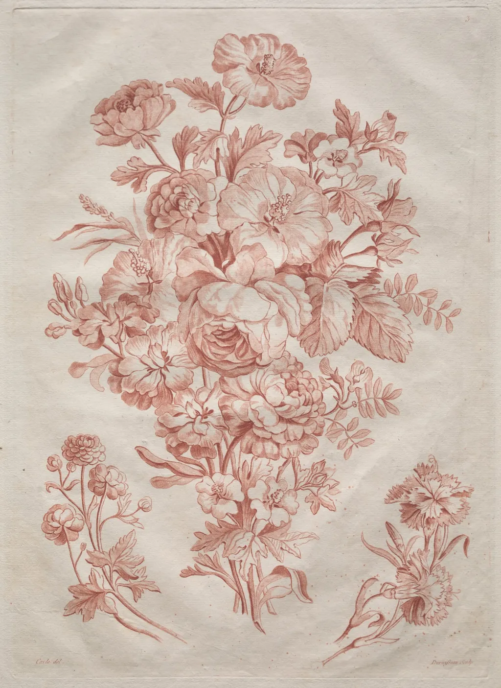 Spray of Flowers, by Roubillac