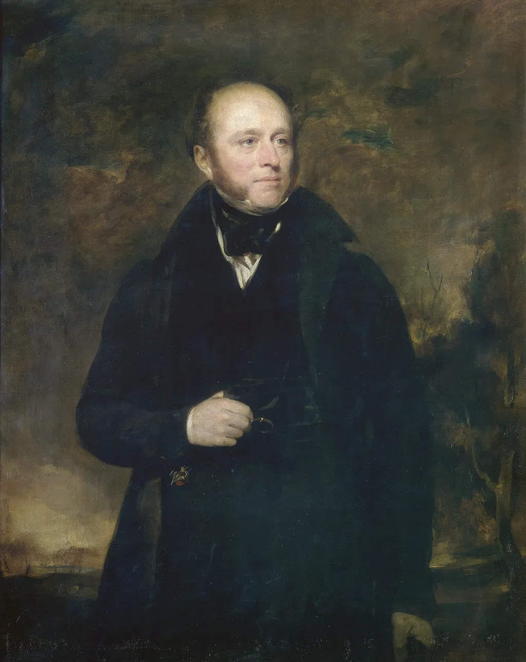 An English gentleman, by John Watson Gordon, oil, 1828