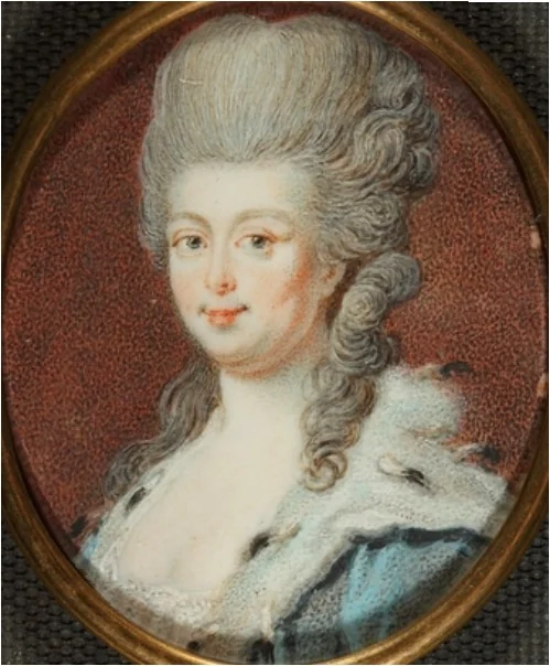 Friederike Luise (1751-1805) als Kronprinzessin von Preußen, detail